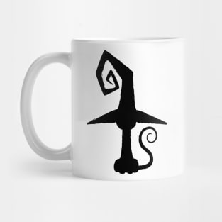 Halloween Witch Cat Mug